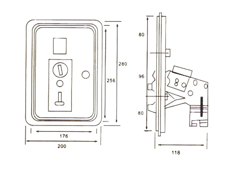 Coin Door、Spare Parts