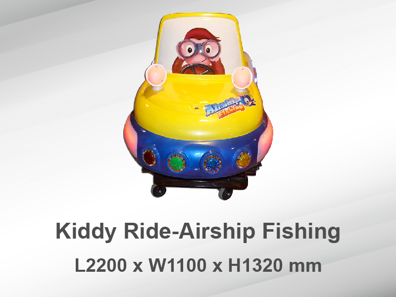 Kiddy Ride-Airship Fishing、Kid's Game Machine、Amusement Machine