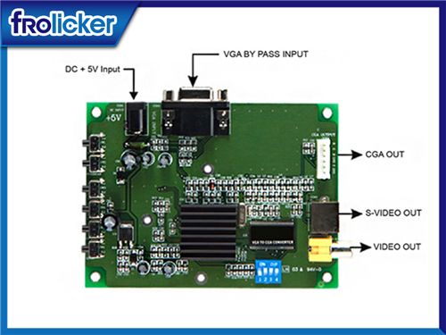 FR-02_VGA to CGA Converter