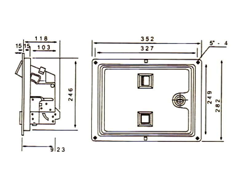 Coin Door、Spare Parts