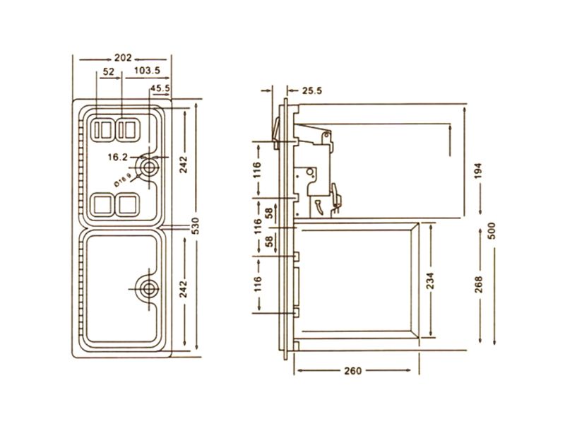 Coin Door、Spare Parts