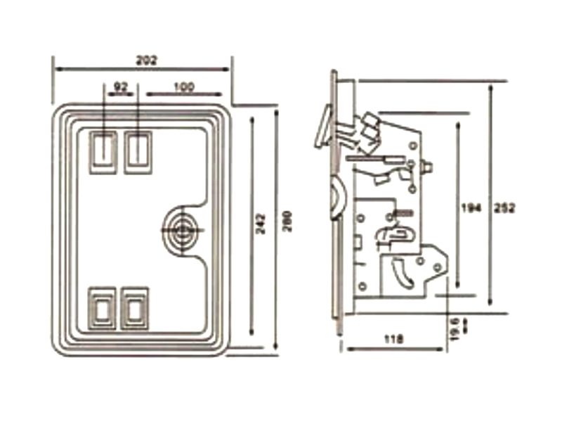 Coin Door、Spare Parts