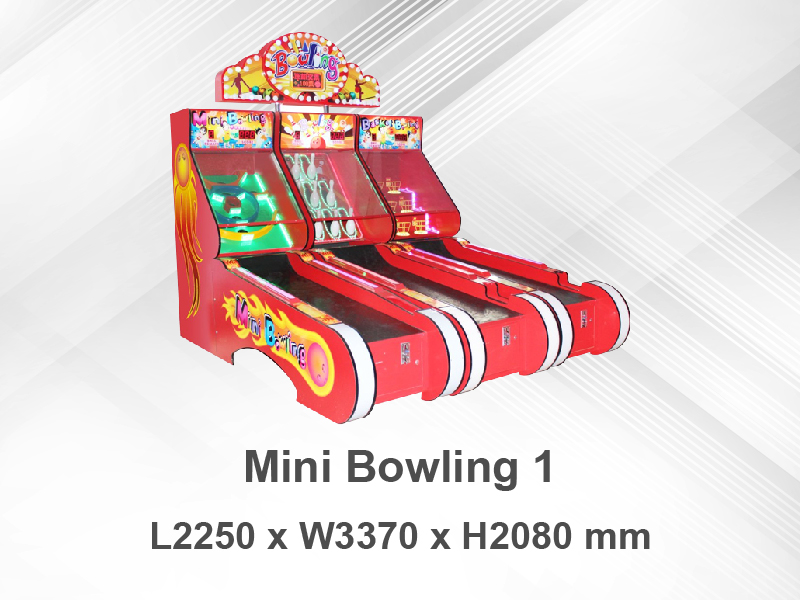 Mini Bowling 1、Kid's Game Machine、Amusement Machine