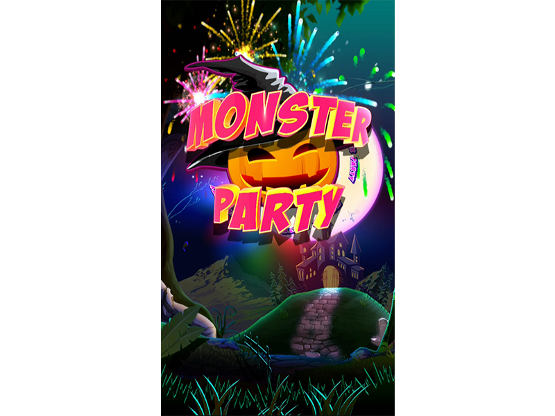 Monster Party,slot game,jackpot,vertical monitor slot game