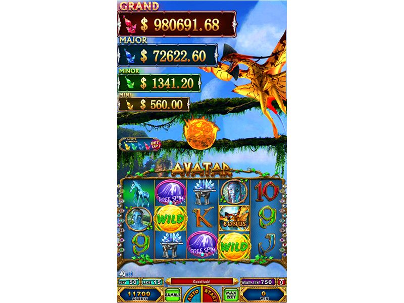 Avantar Vertical slot game