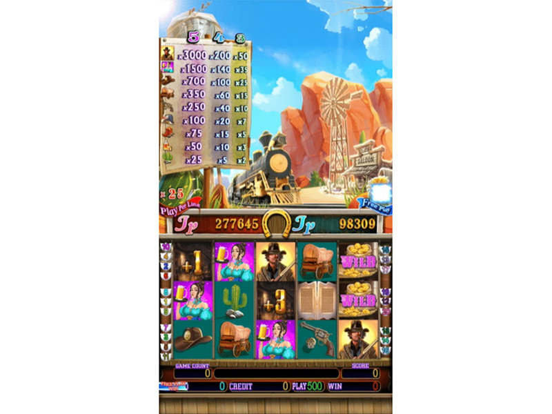 Wild Wild West,slot game,vertical monitor slot game,slot games