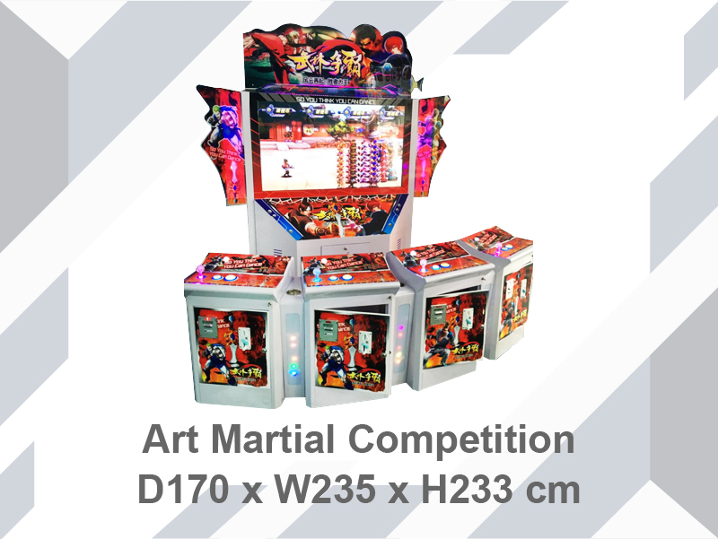 Art Martial Competition Simulator Game Machine、Simulator Game Machine、Amusement Machine