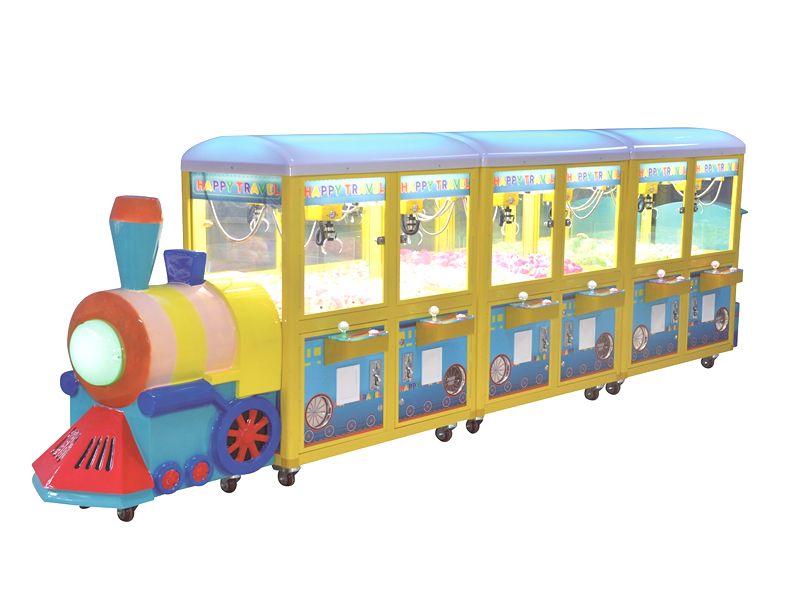 Train Claw Machine (6 Players) Machine Size : W420 X D70 X H145 cm