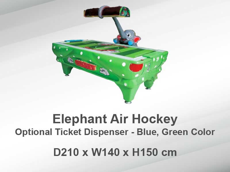 Elephant Air Hockey - Optional Ticket Dispense、Kid's Game Machine、Amusement Machine