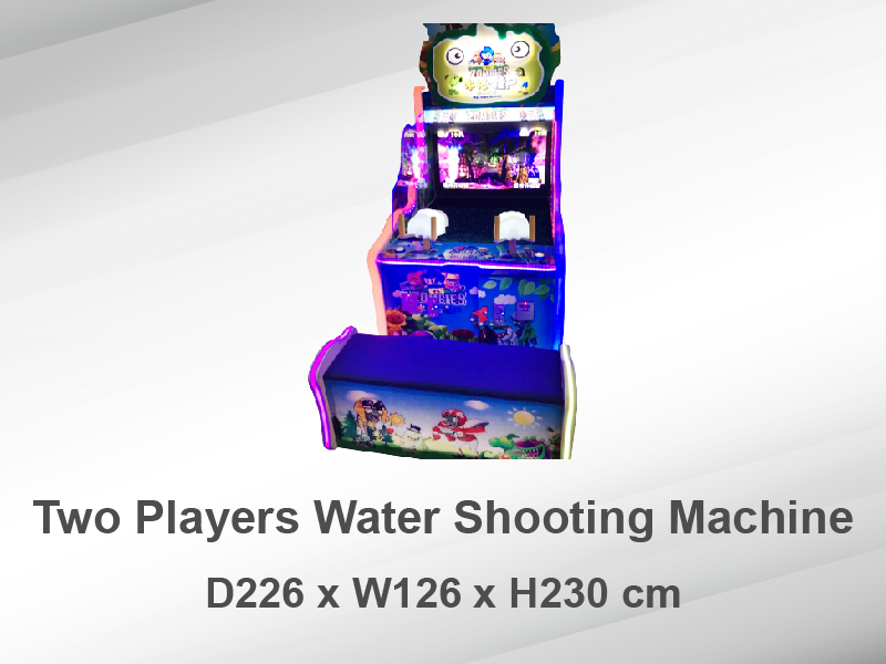 Two Players Water Shooting Machine、Kid's Game Machine、Amusement Machine