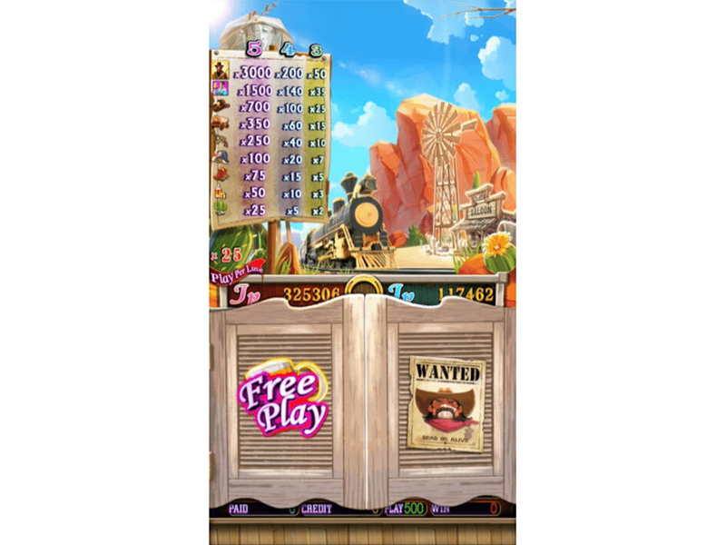 Wild Wild West,slot game,vertical monitor slot game,slot games