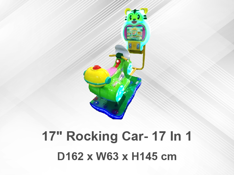 17 Rocking Car- 17 In 1、Kid's Game Machine、Amusement Machine