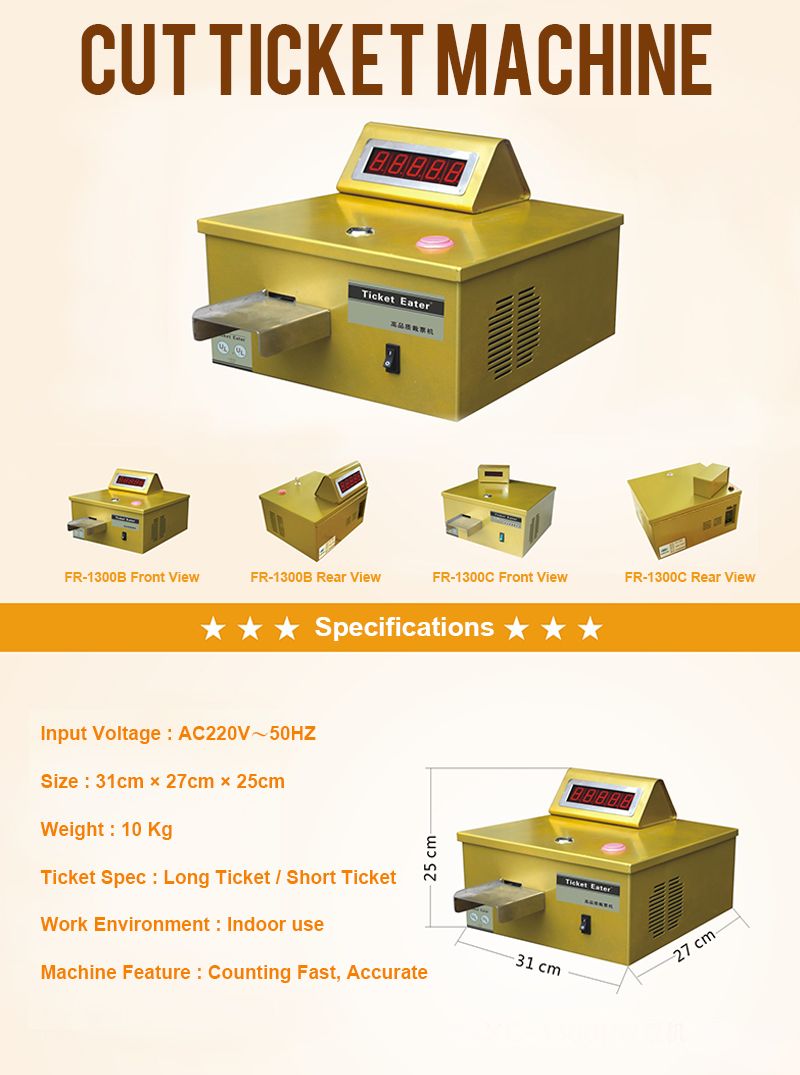 Ticket Counting、Spare Parts