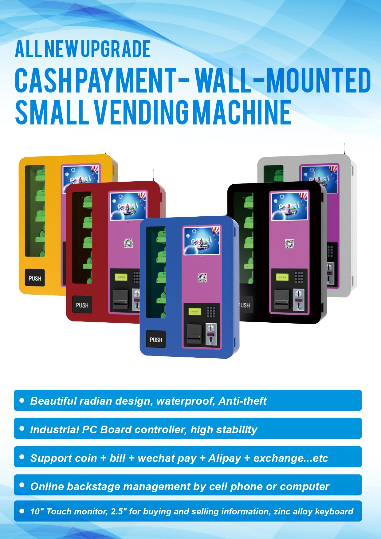 Wall Mounted Vending Machine