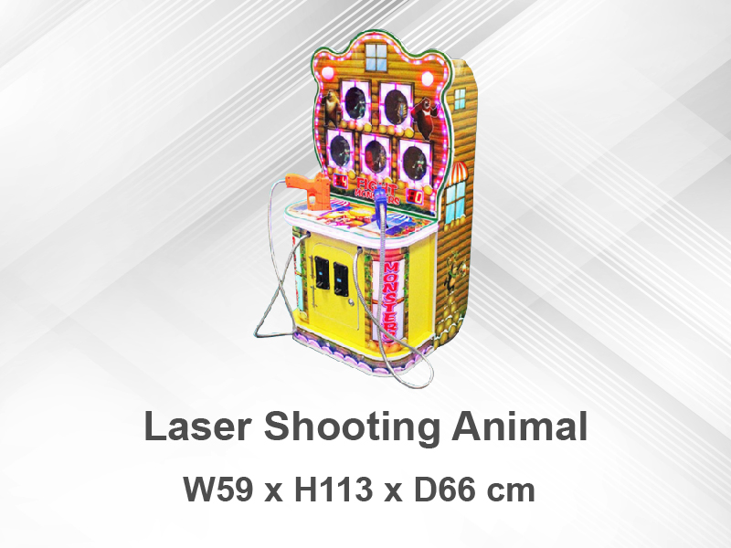 Laser Shooting Animal、Kid's Game Machine、Amusement Machine