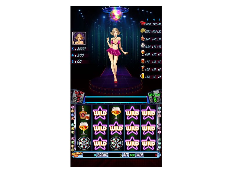 Slot Games,Vertical,Crazy Pub,XGA High Resolution Graphics,Vertical Game,Ten Liner,Bonus Games,Touch Screen