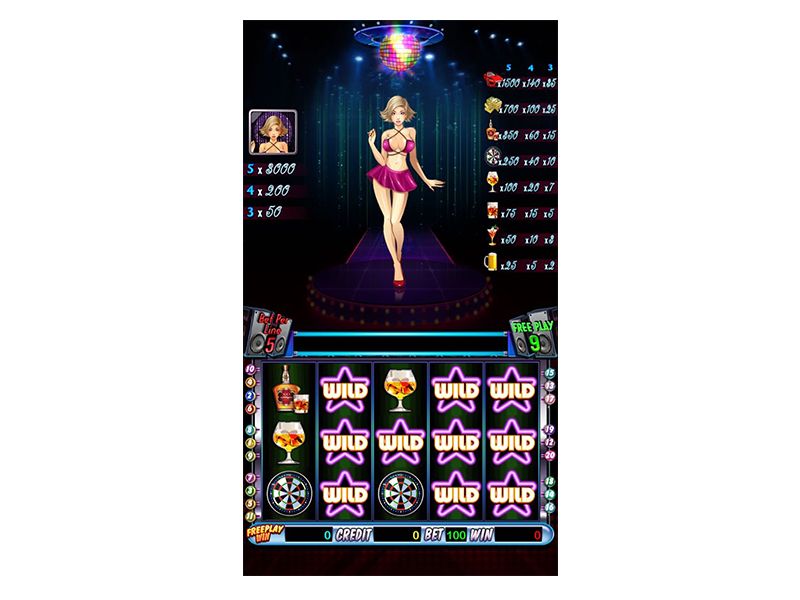 Slot Games,Vertical,Crazy Pub,XGA High Resolution Graphics,Vertical Game,Ten Liner,Bonus Games,Touch Screen 