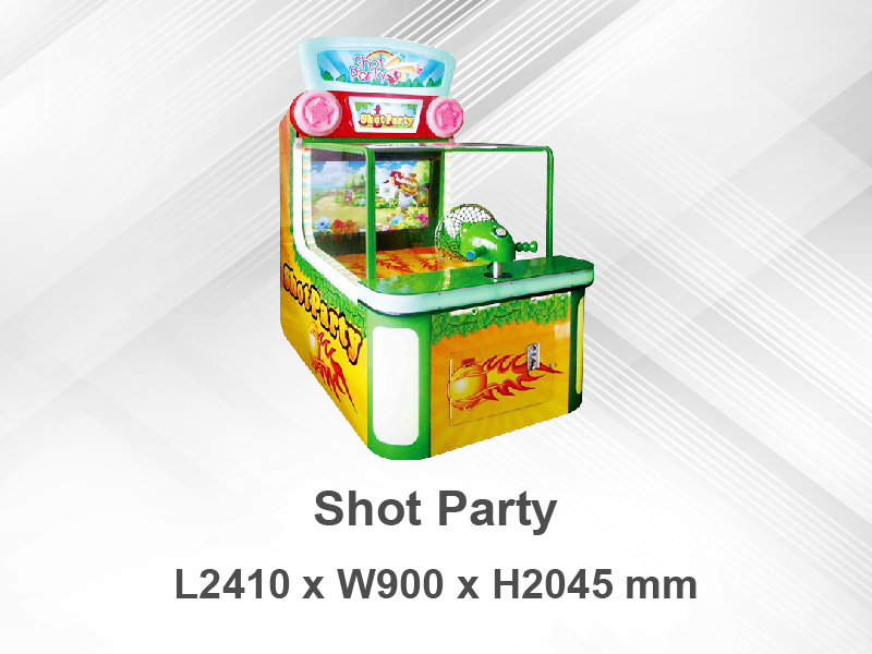 Shot Party、Kid's Game Machine、Amusement Machine