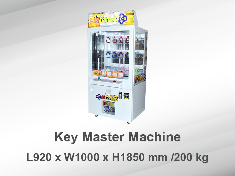 Key Master Machine、Kid's Game Machine、Amusement Machine
