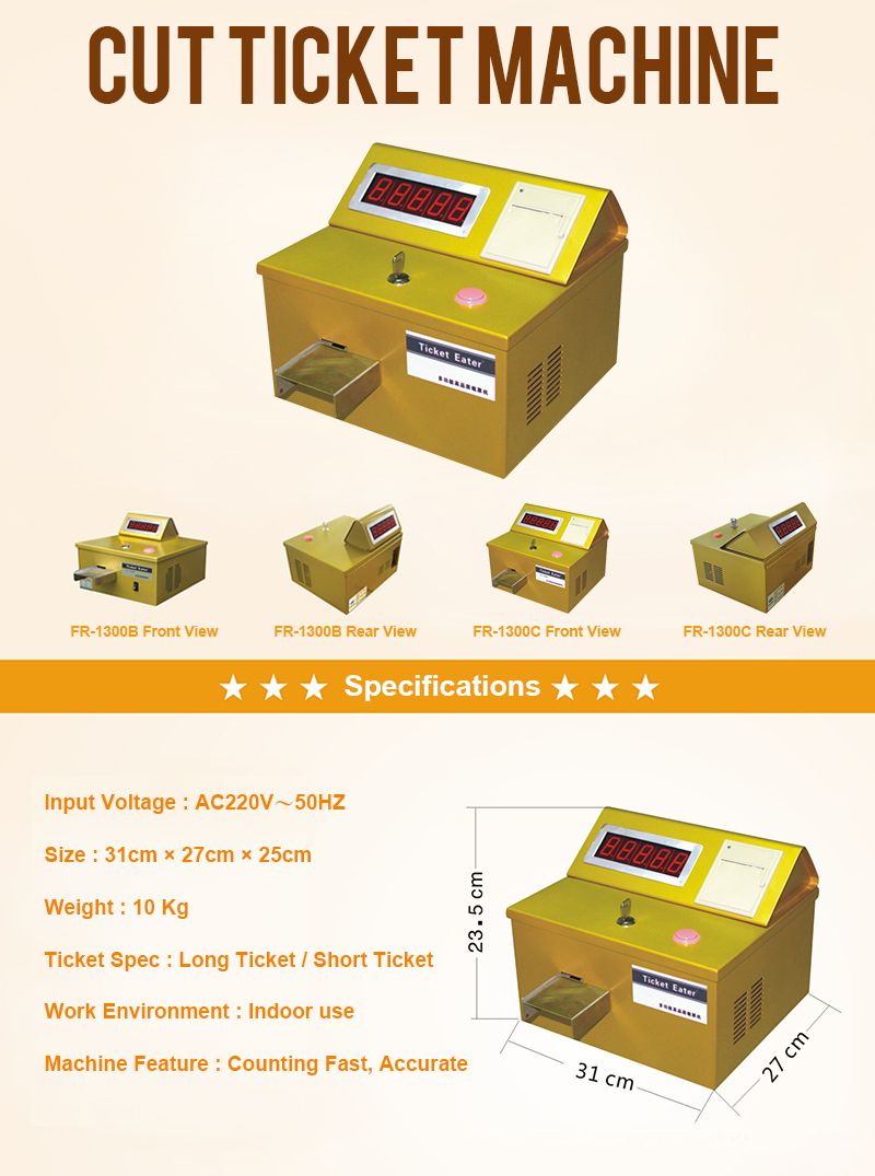 Ticket Counting、Spare Parts