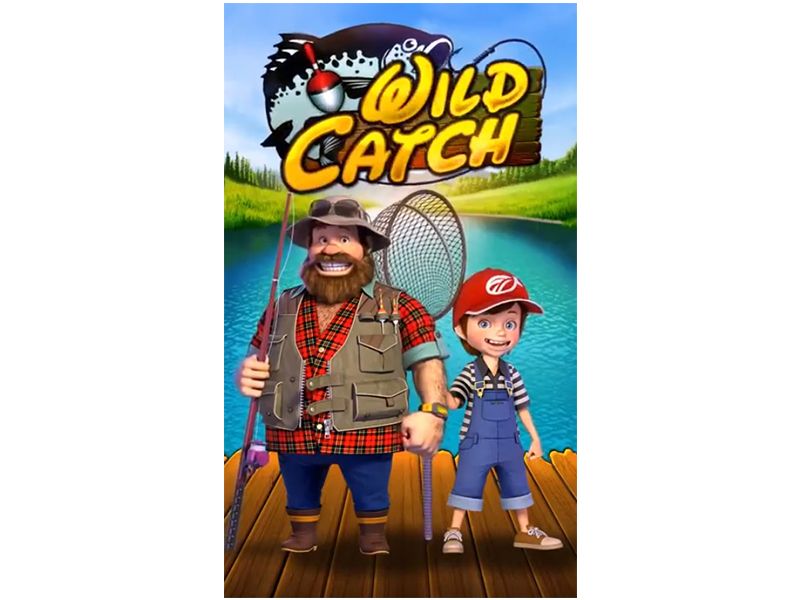 wild catch,slot game,jackpot,vertical monitor slot game