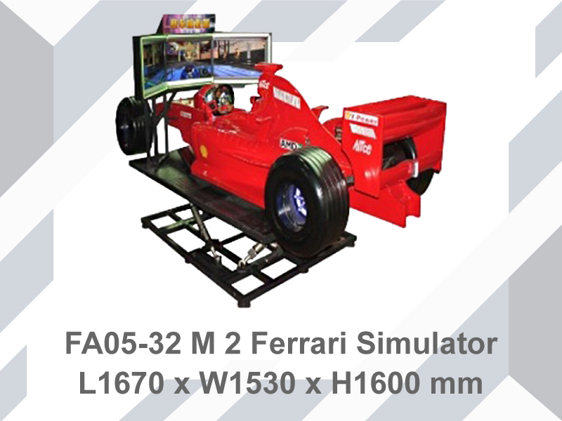 M 2 Ferrari Simulator Game Machine、Simulator Game Machine、Amusement Machine