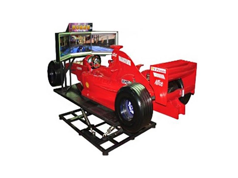 FA04-42 F2 Dynamic 3 Screens Racing Game Machine
